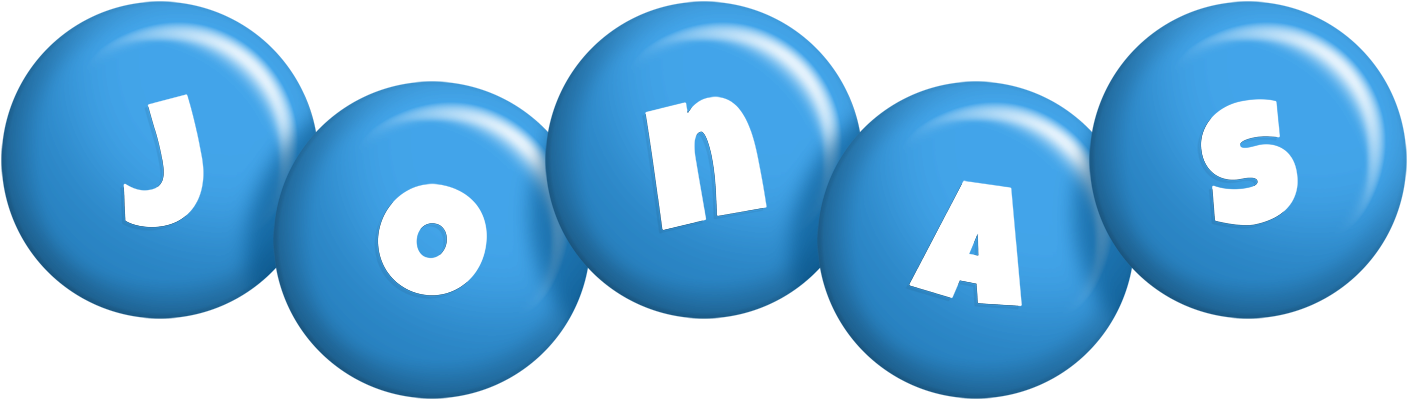 Jonas candy-blue logo