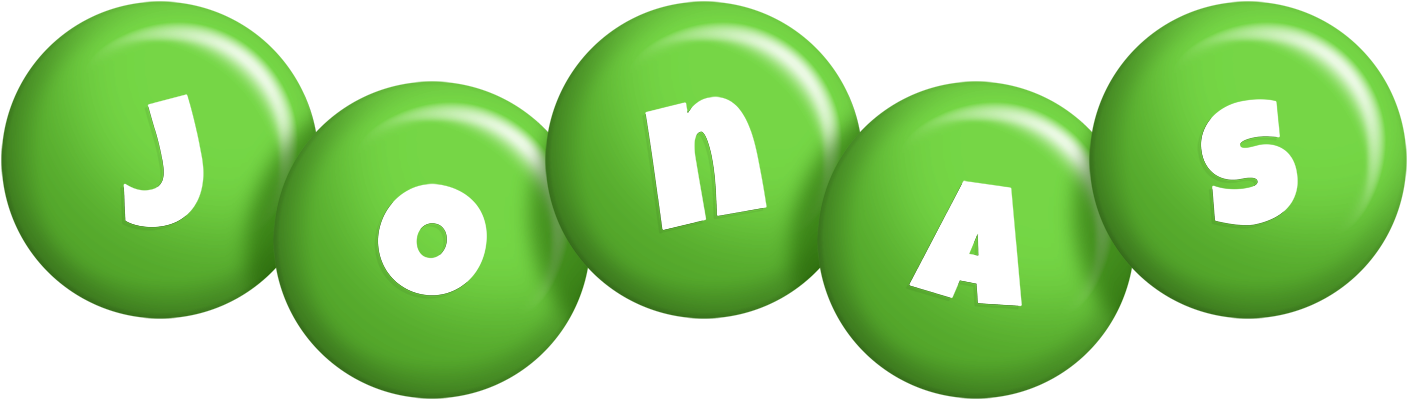Jonas candy-green logo