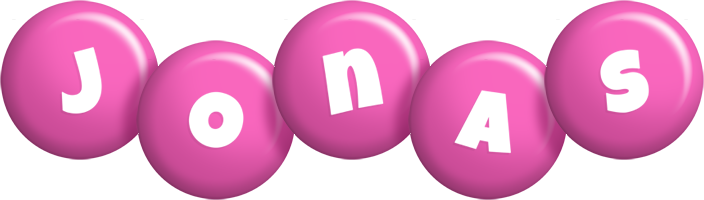 Jonas candy-pink logo