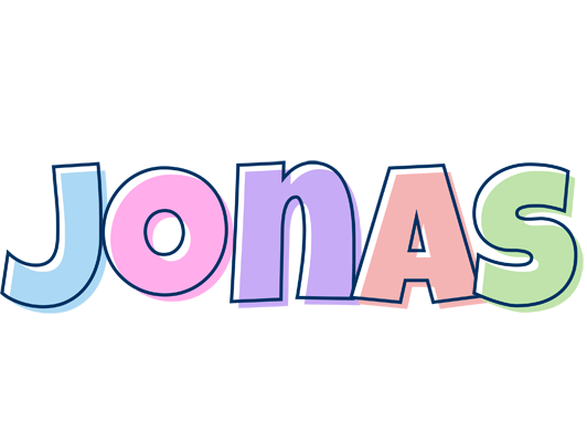 Jonas pastel logo