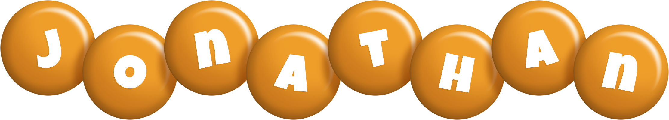 Jonathan candy-orange logo