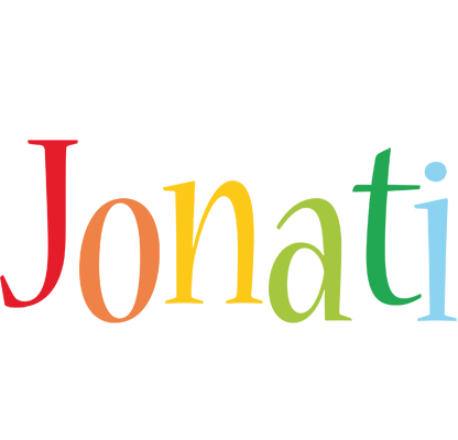 Jonati birthday logo