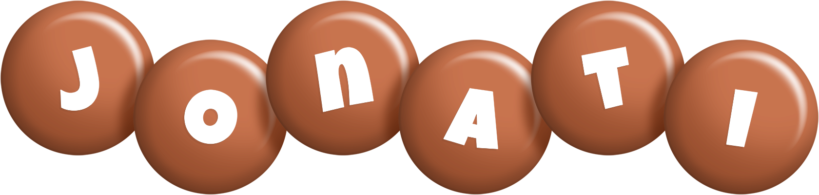 Jonati candy-brown logo