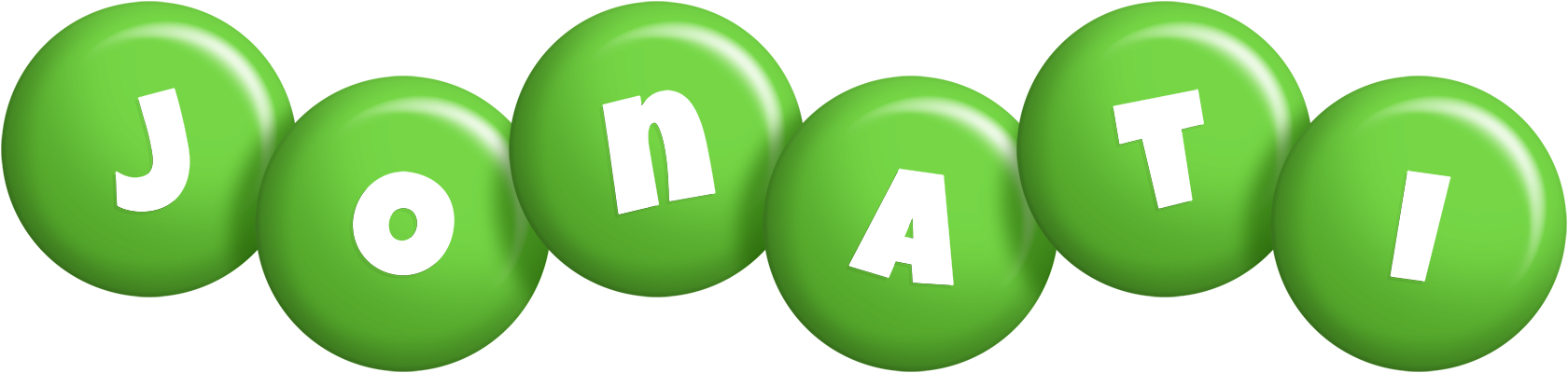 Jonati candy-green logo
