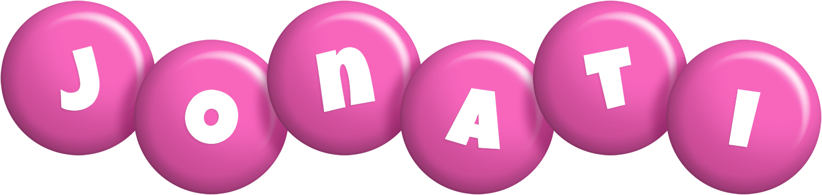 Jonati candy-pink logo