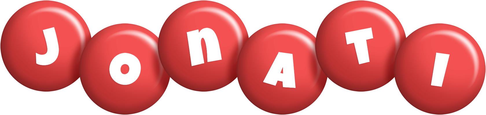 Jonati candy-red logo