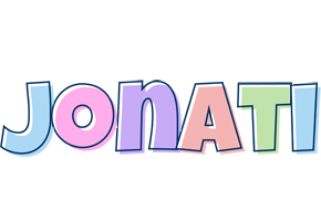 Jonati Logo Name Logo Generator Candy, Pastel, Lager, Bowling Pin