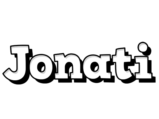Jonati snowing logo