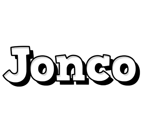 Jonco snowing logo
