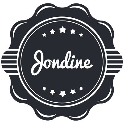 Jondine badge logo