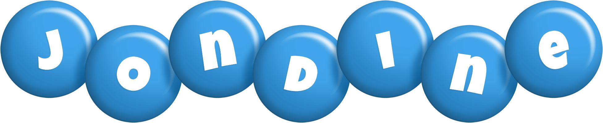 Jondine candy-blue logo