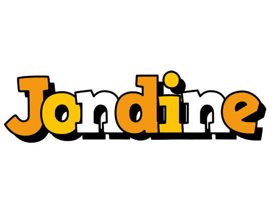 Jondine cartoon logo