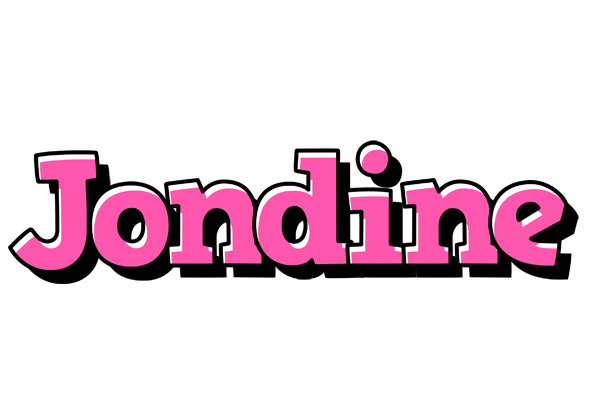 Jondine girlish logo