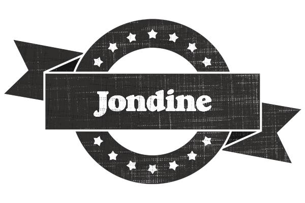 Jondine grunge logo