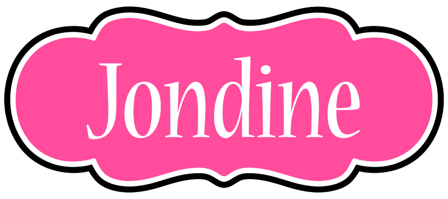 Jondine invitation logo