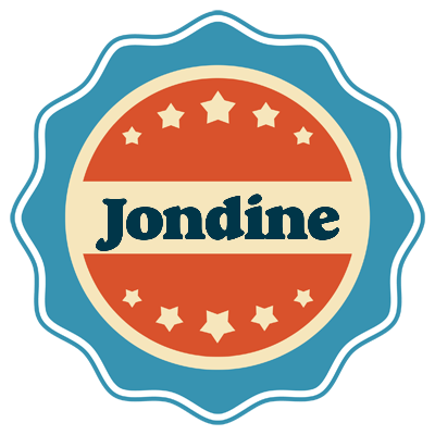 Jondine labels logo