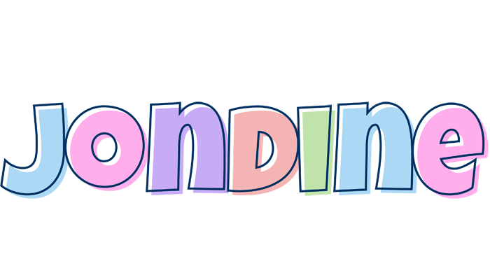Jondine pastel logo