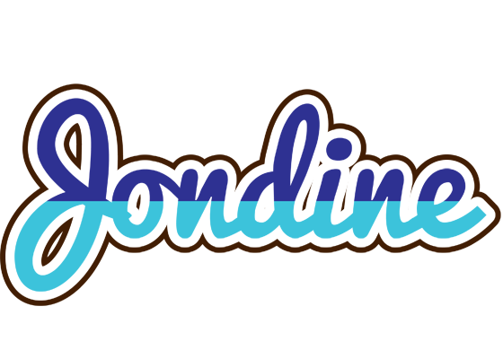 Jondine raining logo