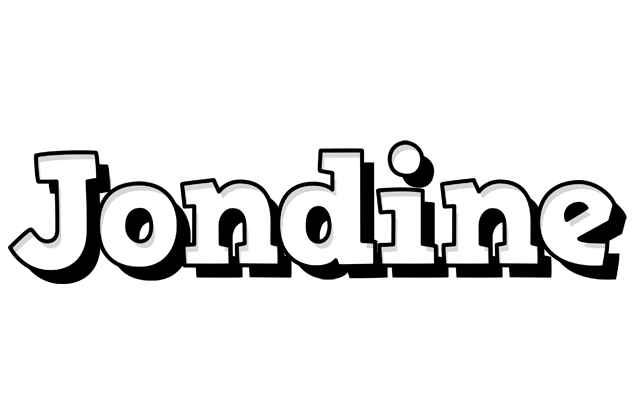 Jondine snowing logo