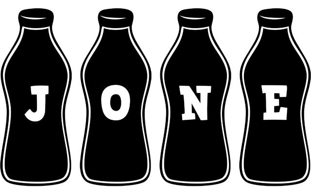 Jone bottle logo