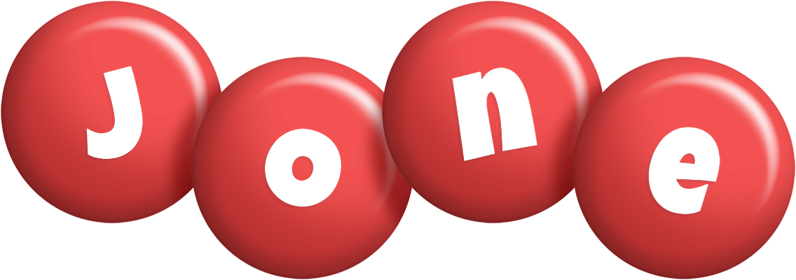 Jone candy-red logo