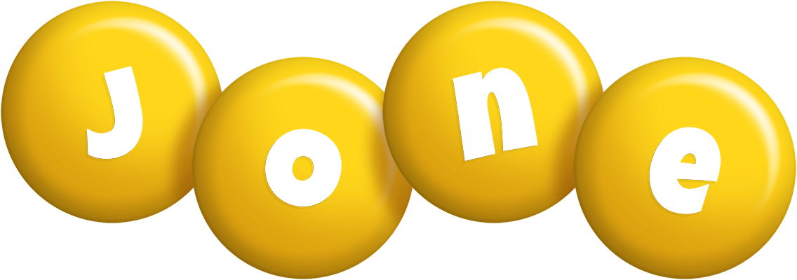 Jone candy-yellow logo