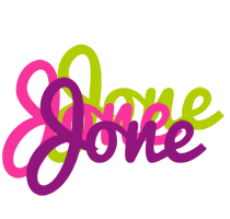 Jone flowers logo