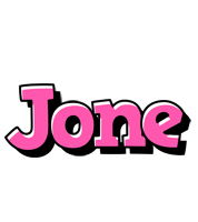 Jone girlish logo