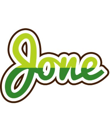 Jone golfing logo