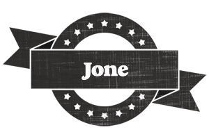 Jone grunge logo