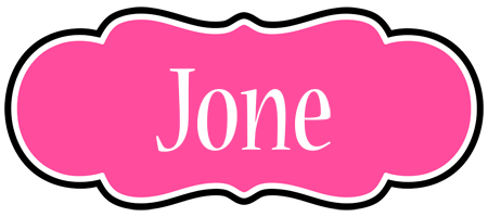 Jone invitation logo