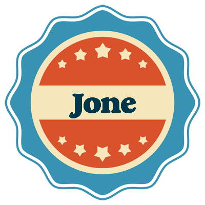 Jone labels logo