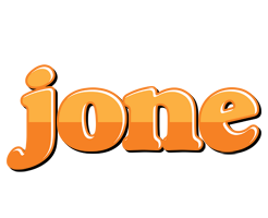 Jone orange logo