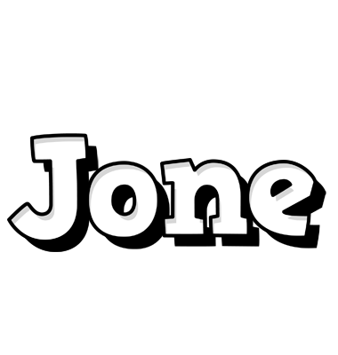 Jone snowing logo