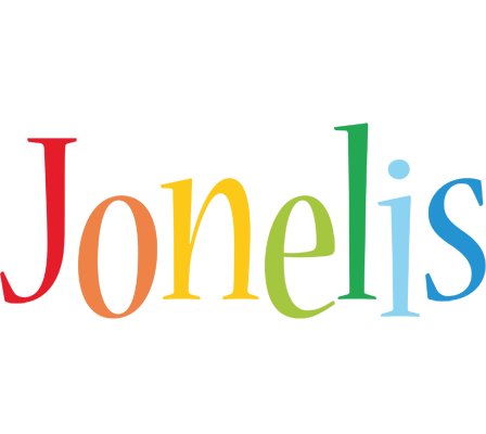 Jonelis birthday logo