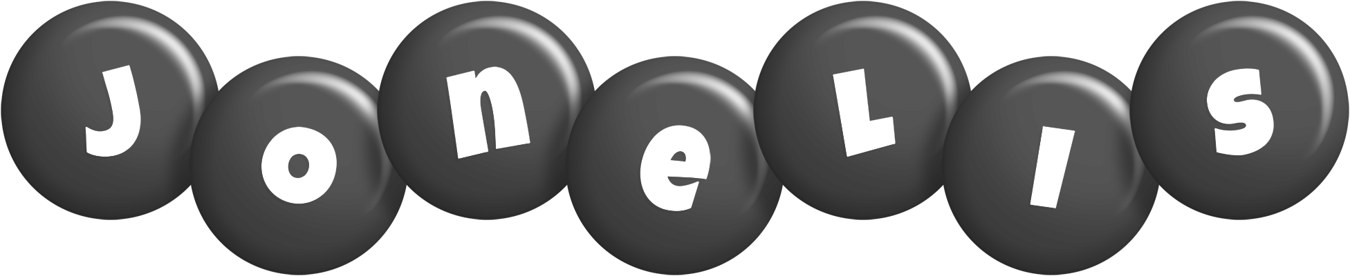 Jonelis candy-black logo
