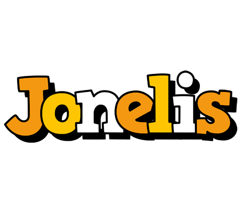 Jonelis cartoon logo