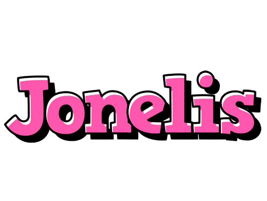 Jonelis girlish logo