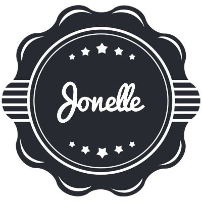 Jonelle badge logo