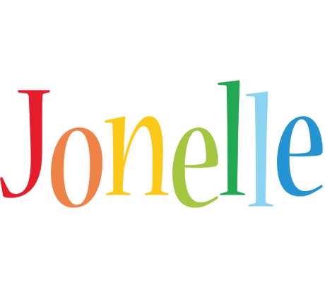 Jonelle birthday logo