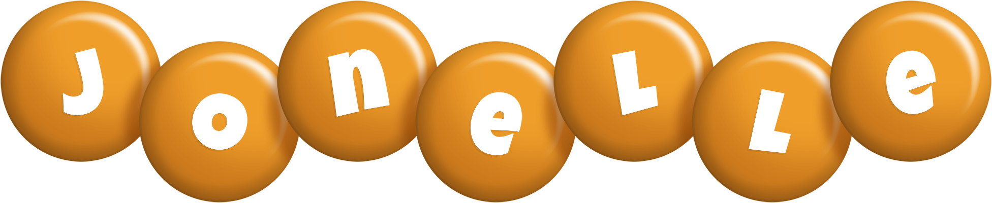 Jonelle candy-orange logo