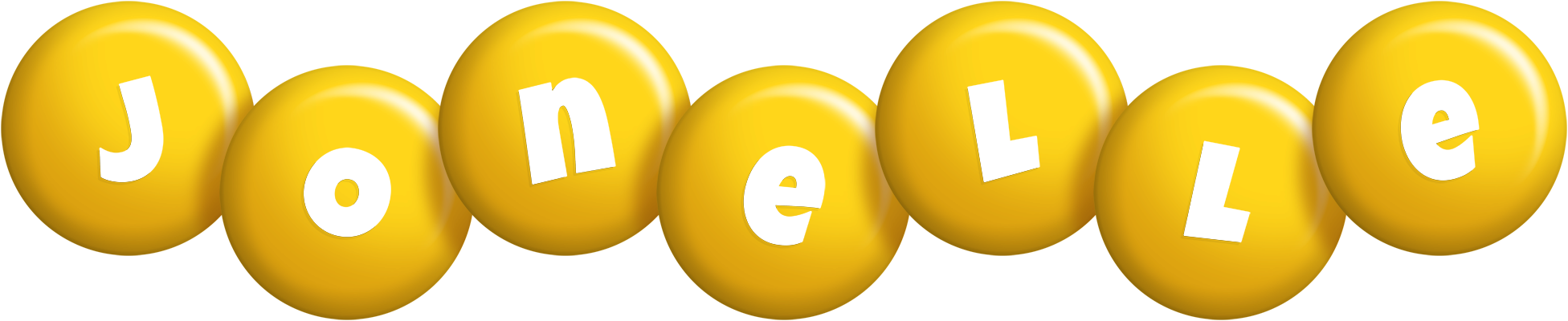Jonelle candy-yellow logo