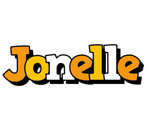 Jonelle cartoon logo