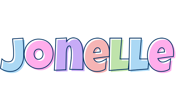 Jonelle pastel logo