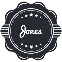 Jones badge logo