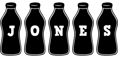 Jones bottle logo