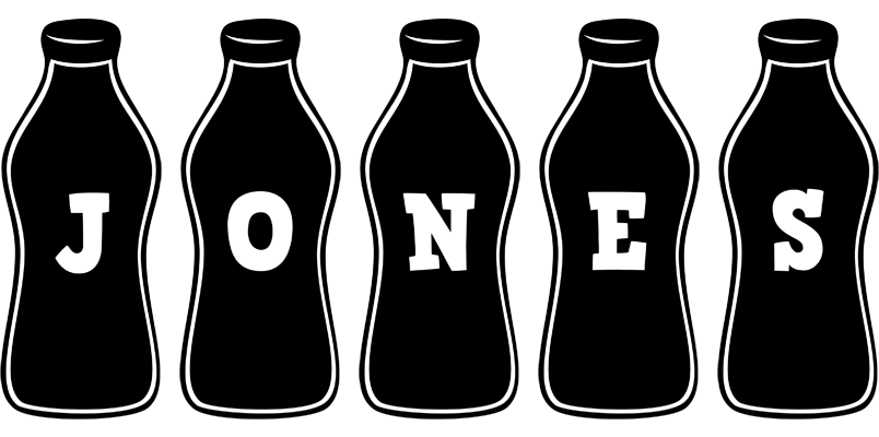 Jones bottle logo
