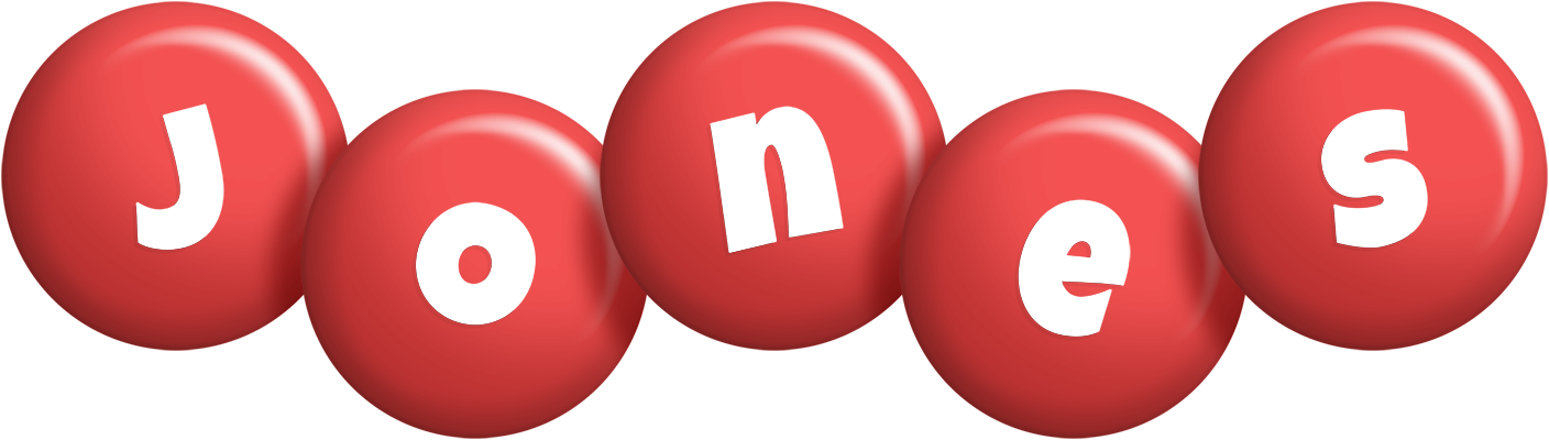 Jones candy-red logo