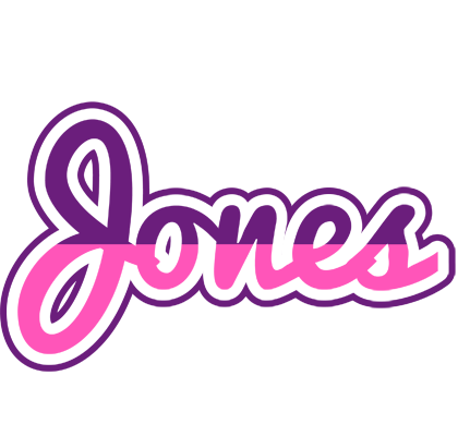 Jones cheerful logo