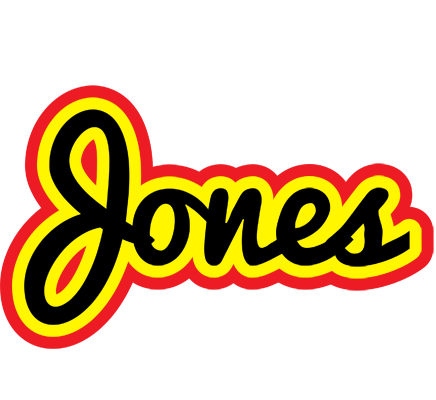 Jones flaming logo